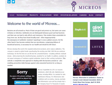 Tablet Screenshot of micreos.com